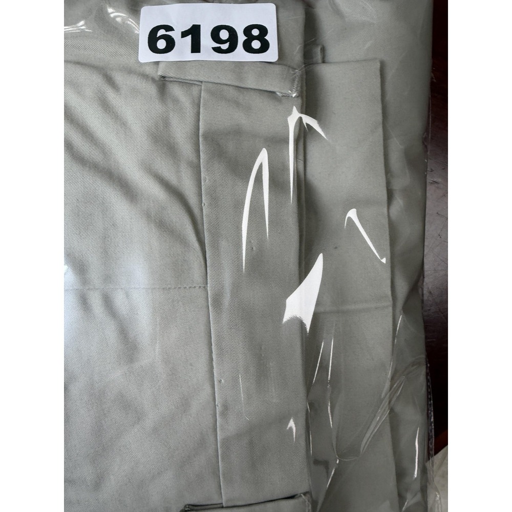Club Monaco Pants Mens 34x32 Beige Chino Straight Leg Cotton Casual Business - Picture 9 of 9